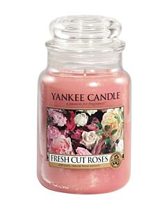 Yankee Candle Fresh Cut Roses Large Jar
